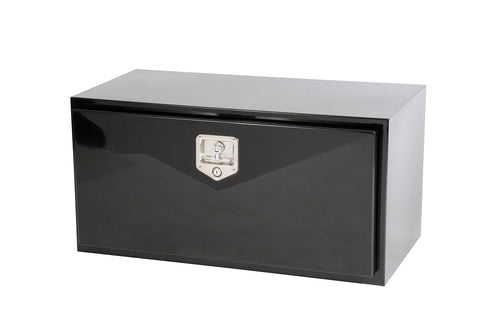 Dee Zee Steel DB-2600 Underbed Tool Box Black, L 36 in. x W 18 in. x H 18 in.