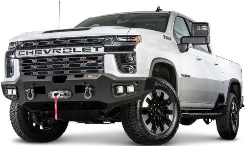 Ascent WARN 105969 Front Bumper, Fits: Chevrolet Silverado HD 2500/3500 Trucks (2020-2021)