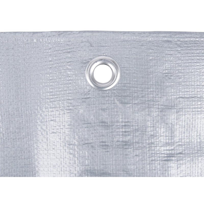 Silver Tarp Performance Tool W7002 (6 x 8 ft.) Great for Tarpaulin Canopy Tent, Boat, RV Or Pool Cover Performance Tool (HD Poly Tarp)