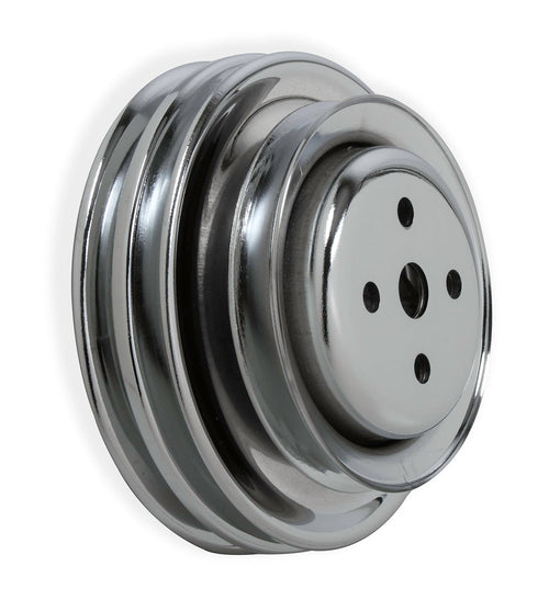Chrome Plated Steel Mr Gasket Engine Pulley 8829