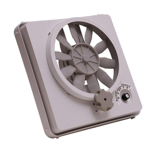 90046-CR HENG'S INDUSTRIES Vortex II Replacement Fan Kit (501.1099) | High-Power RV Vent Fan Upgrade | Easy Installation for RVs, Campers, & Trailers | White