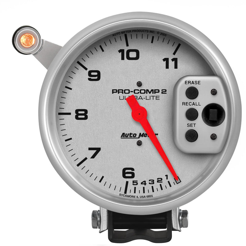 Ultra-Lite Auto Meter 6855 Dual Range Tachometer
