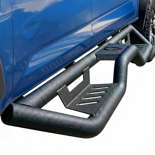 Tyger Auto Kobra Tyger Running Boards Compatible with 2022-2026 Toyota Tundra | CrewMax | TG-KB2T25010 | Textured Black Drop Step Rail