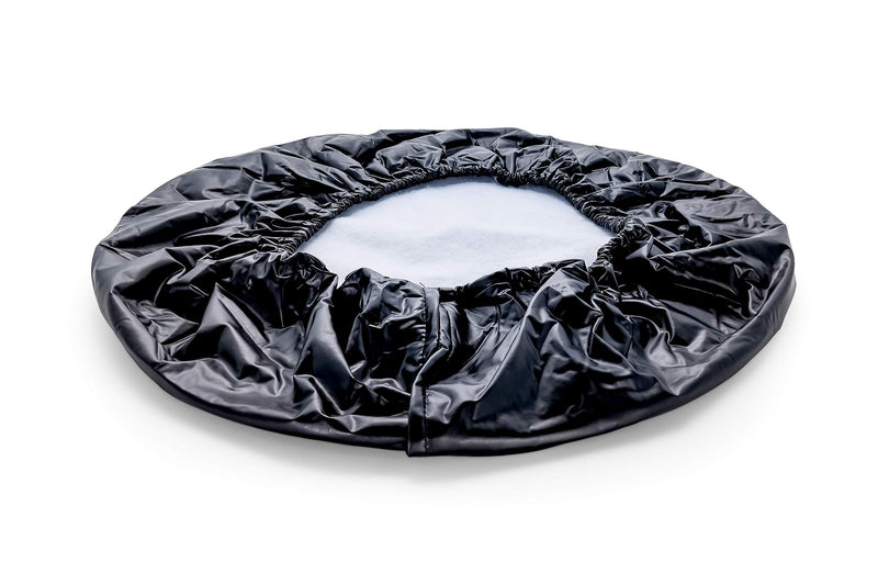 29' Camco Life is Better at Campsite Vinyl Cover with Elastic Hem-Durable Design Keeps Dirt, Rain, and Sun Away from Your Spare Tire (53291)