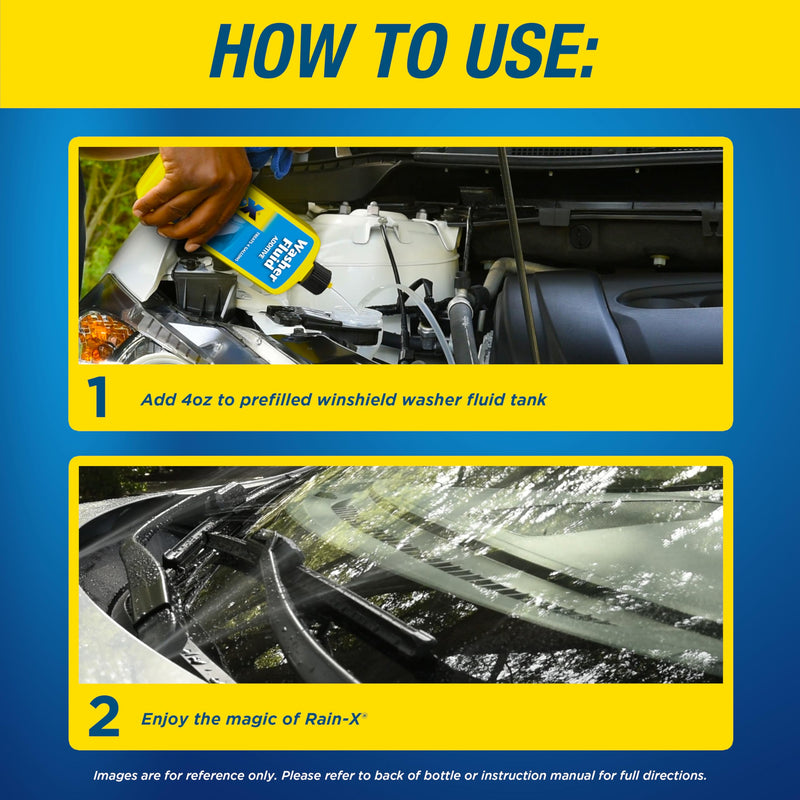 Washer Fluid Additive Rain-X RX11806D-16.9 fl. oz, 500. ml