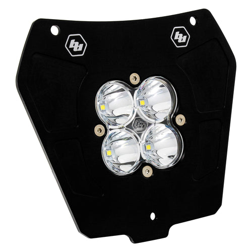 Baja Designs LED Headlight Kit for KTM Motorcycle (Spot; Clear) Squadron Sport (D/C)