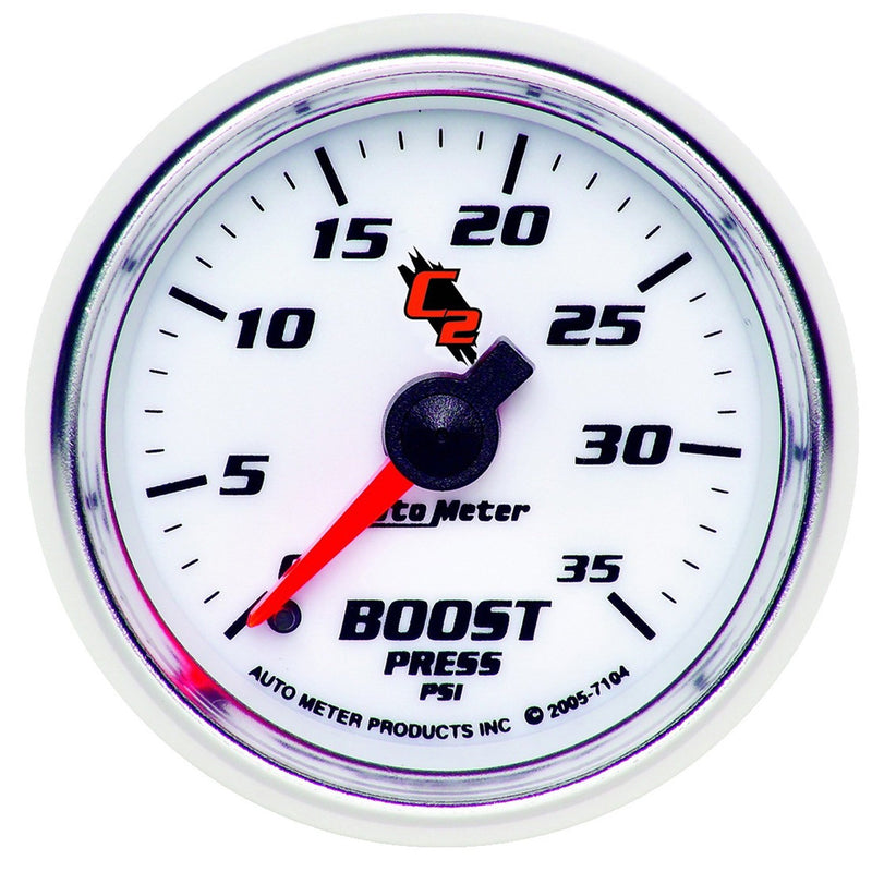C2 Auto Meter 7103 Mechanical Boost / Vacuum Gauge