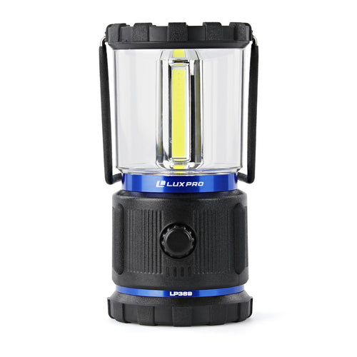 750 Lumen LUXPRO 3C Rugged LED Lantern - Battery Powered for Up to 90 Hours of Use - Dimmable LED Light with IPX4 Water-Resistant Rating