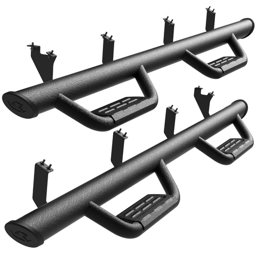 Tyger Auto Running Boards Tyger Access Compatible with 2022-2026 Toyota Tundra | CrewMax | TG-AS2T24010 | Textured Black Drop Step Rail