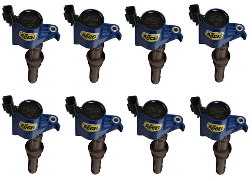 SuperCoil ACCEL 140033EB-8 Ignition Coil - Blue, 8-Pack