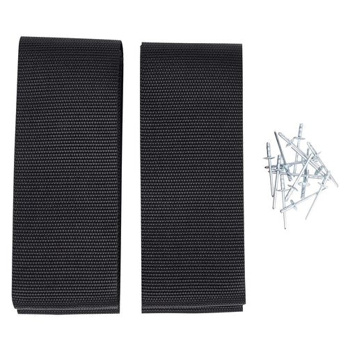 13510.44 | Omix-Ada | Straps, With Rivets, Pair | OE Reference: 68003647AB | Fits 2007-2010 Jeep Wrangler JKU 4Door