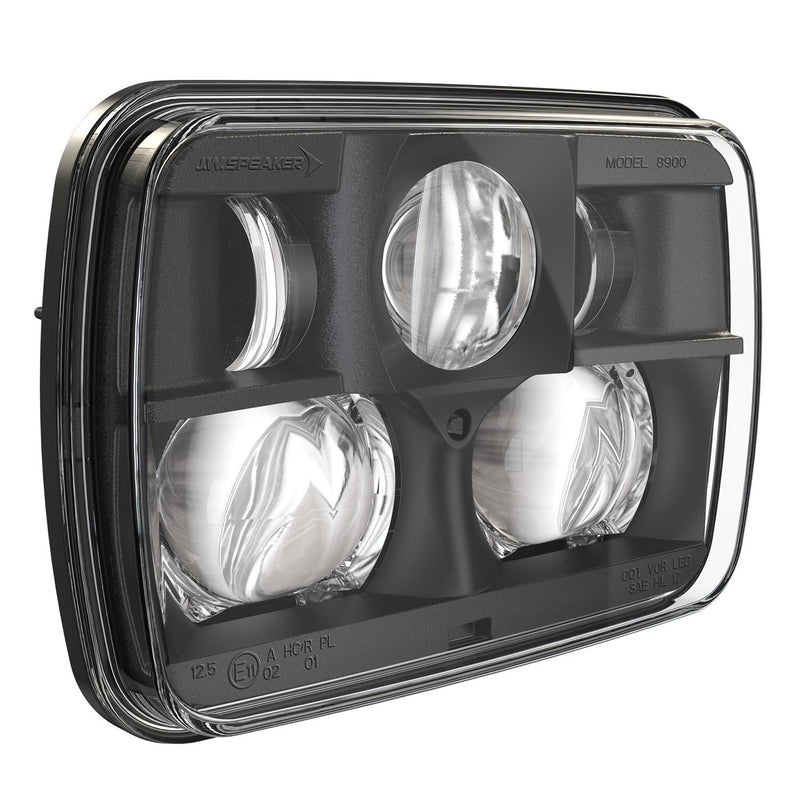 8900-Ev2 J.W. SPEAKER 12/24V Dot/Ece Non-HTD Black