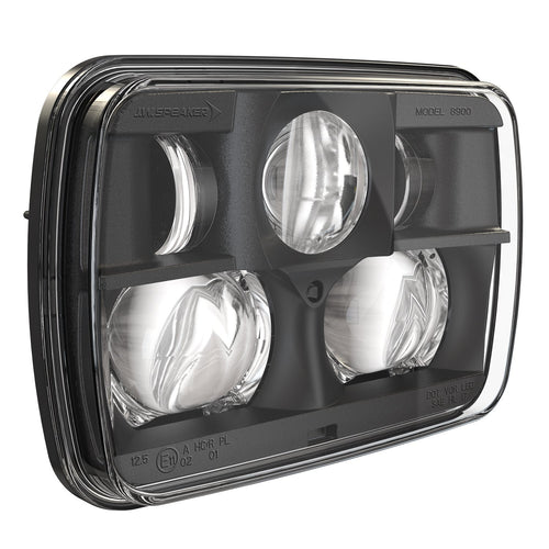 8900-Ev2 J.W. SPEAKER 12/24V Dot/Ece Non-HTD Black
