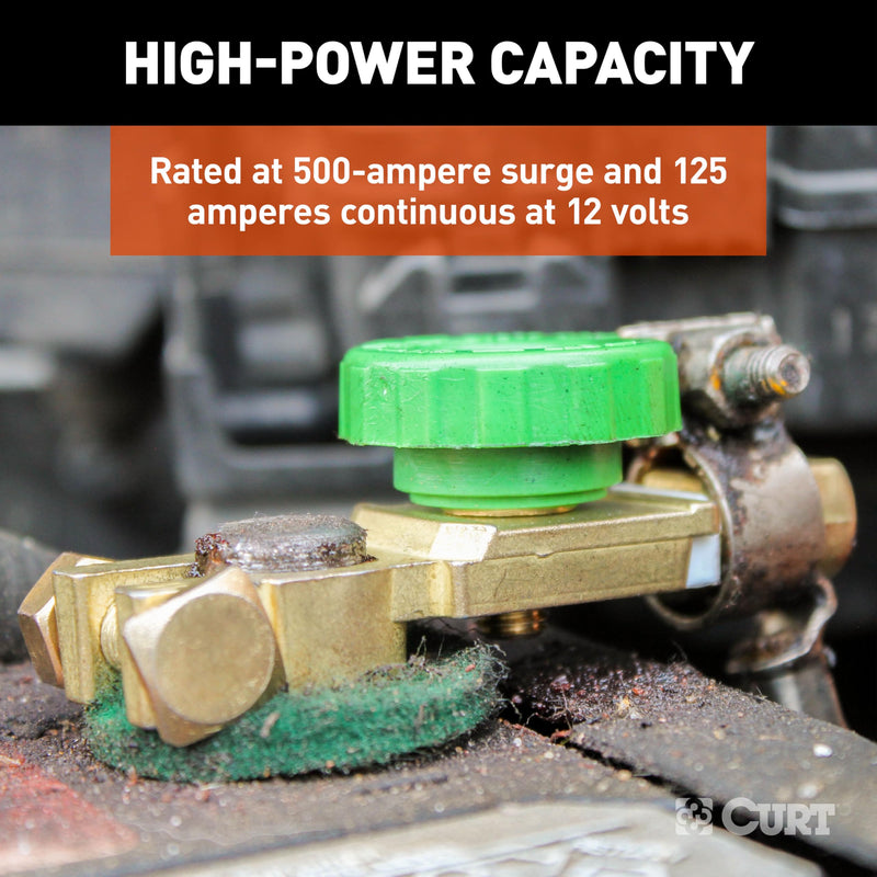 CURT Towed Battery Disconnect 52216 for RVibrake