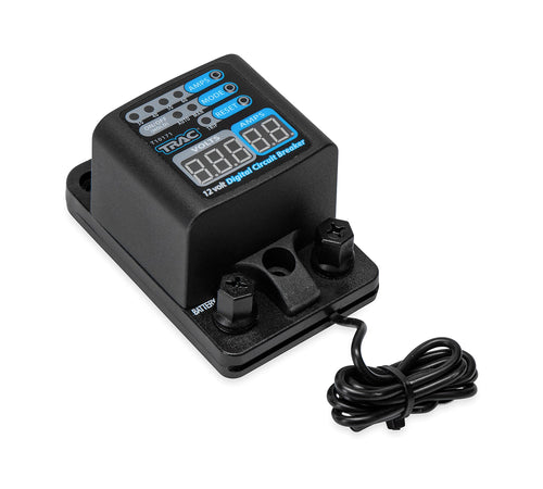 Trac Outdoors 30-60 Amp Digital Circuit Breaker with Display - Innovative Design Eliminates the Accuracy of Thermal Breakers - Waterproof (69402)