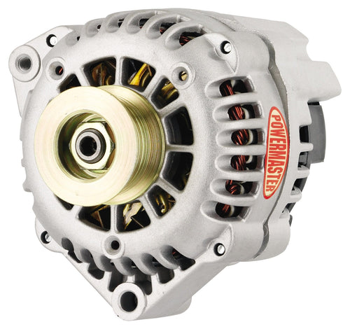 Alt GM Powermaster CS130D Natural 165A 6 grv Pulley Offset Left MTG PLFS VR