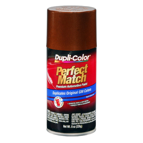 Perfect Match Dupli-Color Automotive Spray Paint – General Motors Cordova Brown Metallic, 81 – 8 oz. Aerosol Can