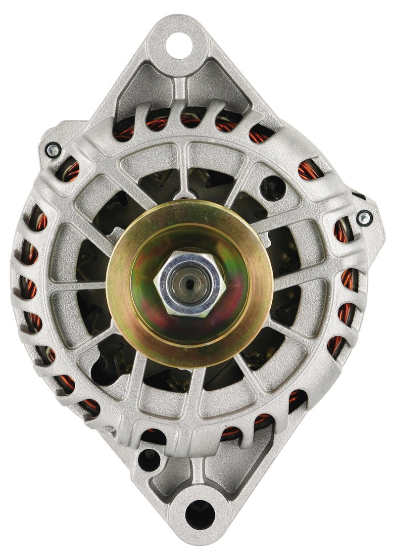 Alt Ford Powermaster 6G Natural 155A 6 grv Pulley Small Frame Str MTG I-FR-A VR