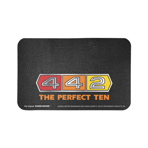 Fender Gripper Fender Cover with 442 Oldmobile Perfect 10 Logo | Officially Licensed by General Motors | Universal Fit | Standard Size 22" X 34" | FG2030