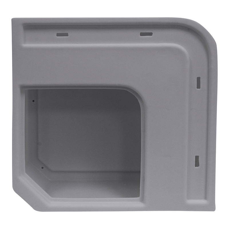 DLX Series Wise 8WD133-1B-221 Pontoon Corner Section - Base Only - Grey