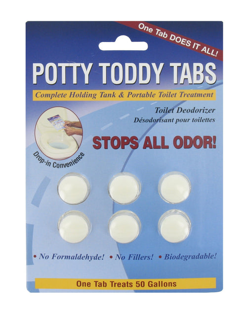 Potty Toddy Tabs Valterra Q5000VP - 6/Card