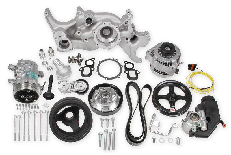 Holley 20-205 Complete Mid-Mount Accessory System for LT Engines