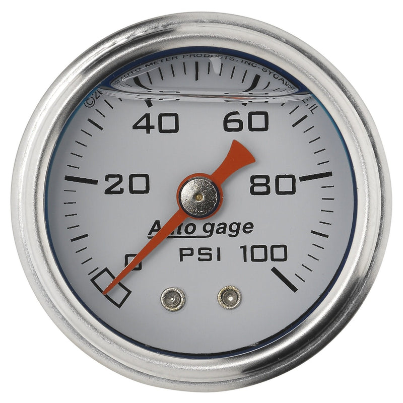 Autogage Auto Meter 2177 Fuel Pressure Gauge
