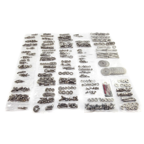 Body Fastener Kit | Omix-ADA | 12215.05 | OE Reference: 62120 | Fits 1976-1983 Jeep CJ5