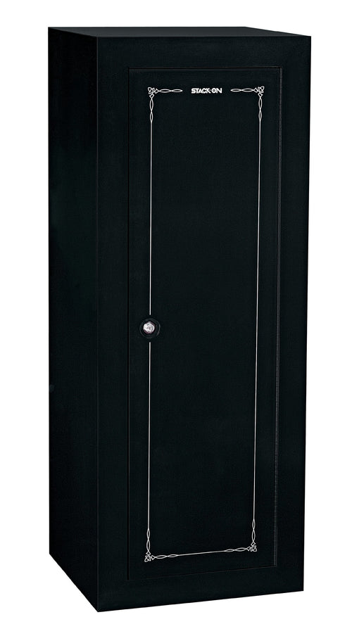18-Gun Stack-On GCB-18C Steel Convertible Security Cabinet, Black