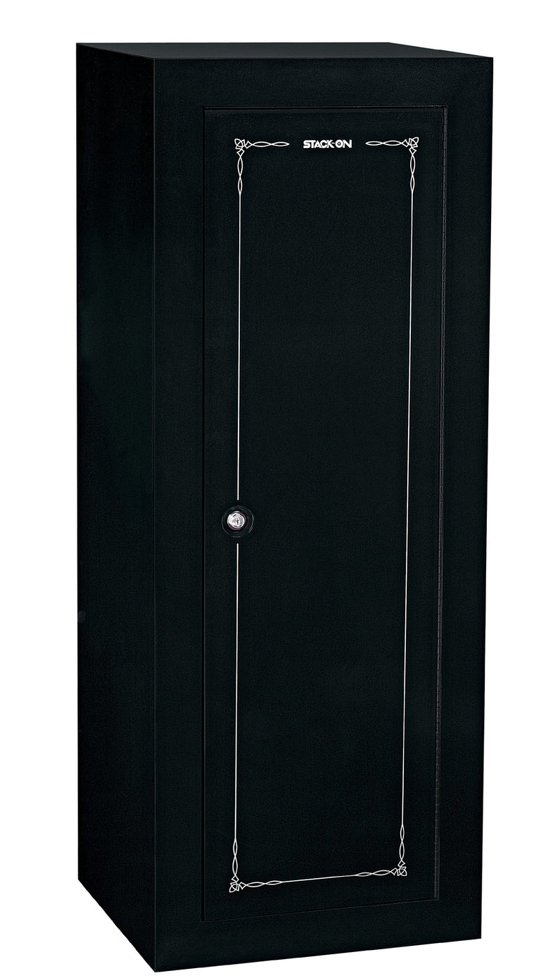 18-Gun Stack-On GCB-18C Steel Convertible Security Cabinet, Black