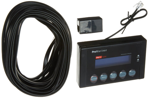 ProNautic P Helm Remote ProMariner 63100 with LCD Display for ProNautic P Battery Charger
