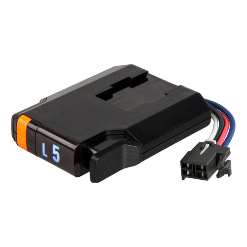 Discovery Next CURT Electric Trailer Brake Controller, Time-Delay, Fully Adjustable, Low Profile, 2-4 Axles, Plug-and-Play