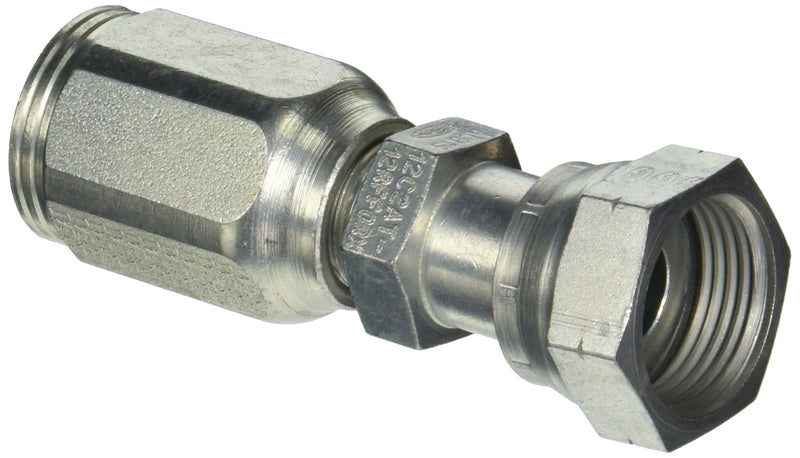 Gates Field Attachable Type T 12C2AT-12RFFORX for G2 Hose, 2 Wire, Female Flat-Face O-Ring Swivel, 3/4" ID