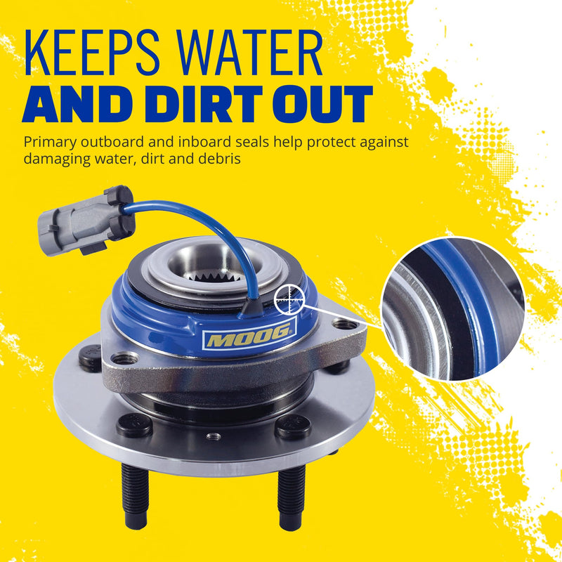 Wheel Bearing and Hub Assembly MOOG for Ram 2500