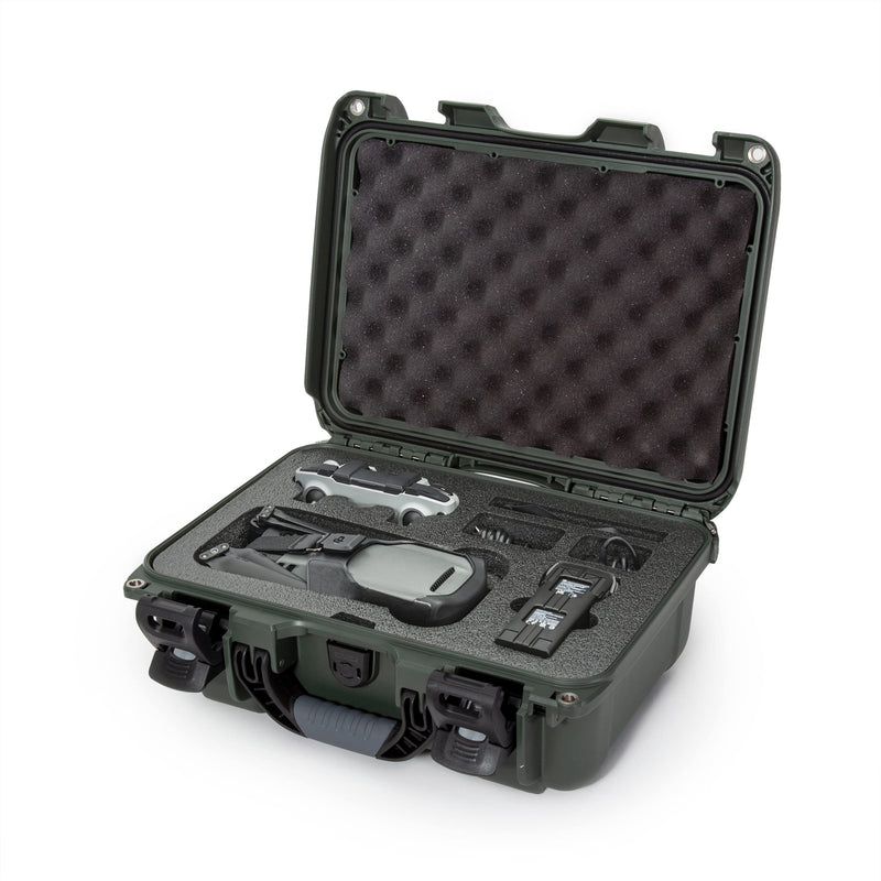 Waterproof Hard Case Nanuk 915 with Foam Insert for DJI Mavic 3 & Mavic 3 Classic - Olive