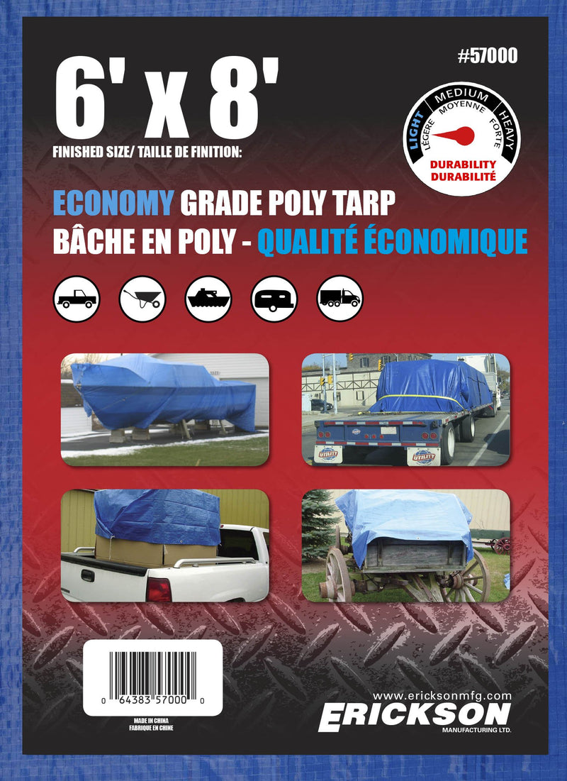 Economy Poly Tarp Erickson 57000