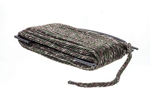 Hollow Diamond-Braided Attwood 11719-2 Polypropylene Cord, Camoflauge Multifilament