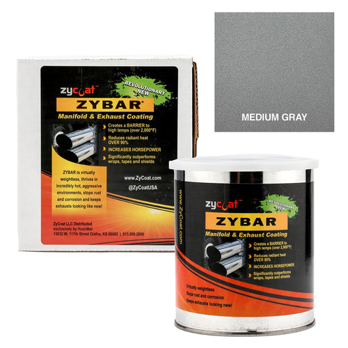 ZyBar ZyCoat 12032 High Temperature Coating - Medium Gray, 32 Ounce