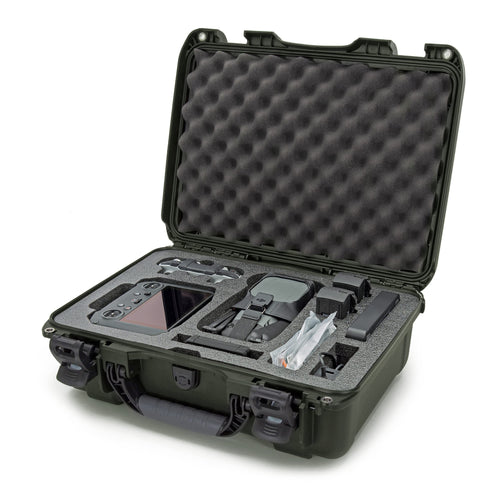 925 Nanuk Waterproof Case with Foam Insert for DJI Mavic 3 Fly More/Cine Premium Combo, Olive