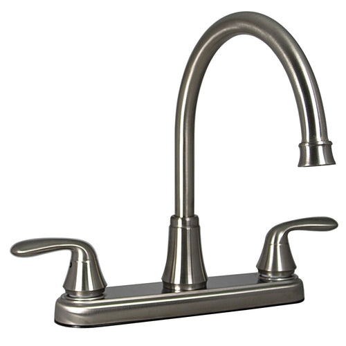 Phoenix Faucets VITAL LIFE PF231402 Two-Handle 8" Hybrid Kitchen Faucet with High-Arc Spout - Brushed Nickel