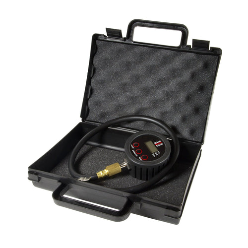 Gauge, Auto Meter: Tire Press, 50 Psi/3.45 Bar, Precision Digital, Backlit W/Mem, Incl Case