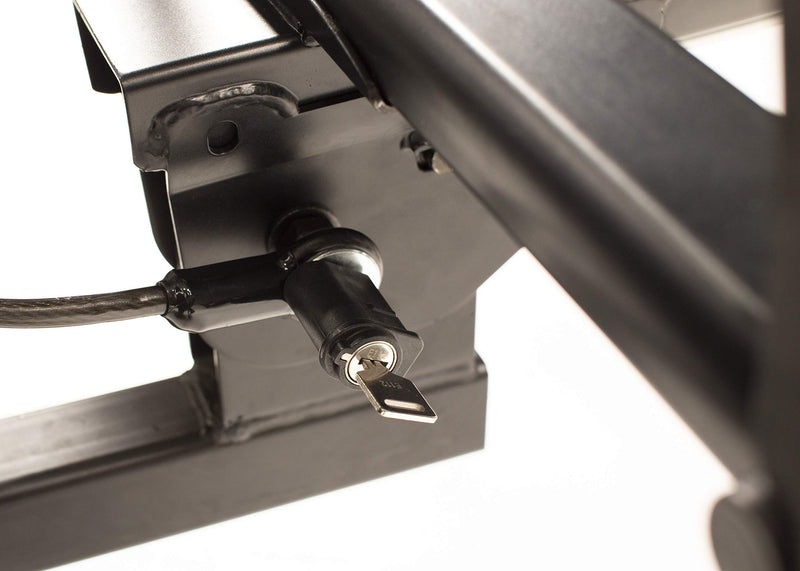 2-Bike Monorail Platform Hitch Rack
