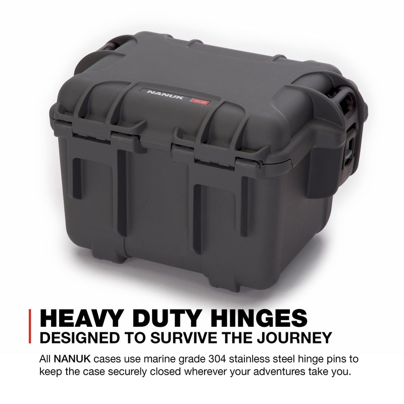 Graphite Nanuk 908 Waterproof Hard Case