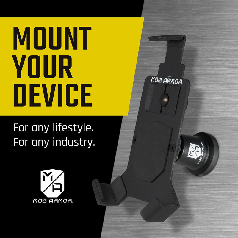 Heavy Duty Mob Armor Magnetic Phone Mount for Car - Universal Car Phone Holder for iPhone & Android, Strong Magnet for Off-Road & Commercial Vehicles, Cell Phone Car Accessories for Women & Men