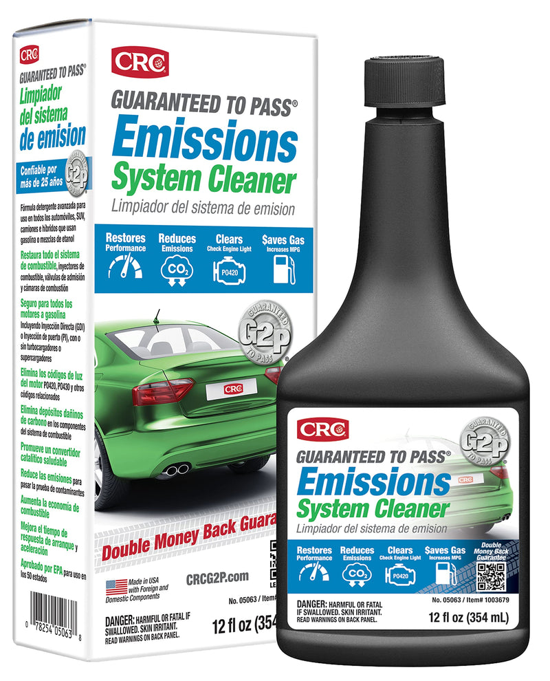 12 Fluid Ounce CRC Guaranteed to Pass Emissions Test Formula