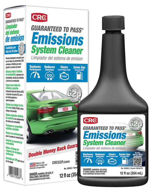 12 Fluid Ounce CRC Guaranteed to Pass Emissions Test Formula