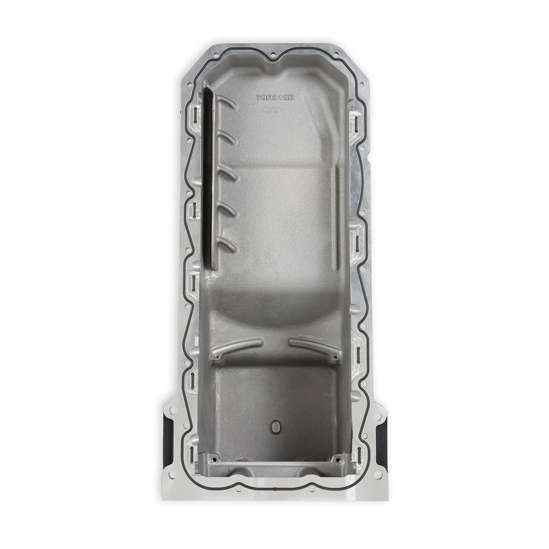Holley Gen III Hemi 302-63BK Engine Swap Oil Pan - Rear Sump - Black