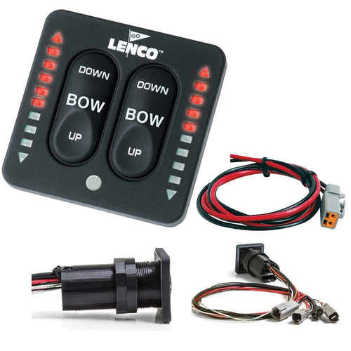 15170-001 LENCO MARINE Lenco LED Indicator Integrated Tactile Switch Kit w/Pigtail f/Single Actuator Systems