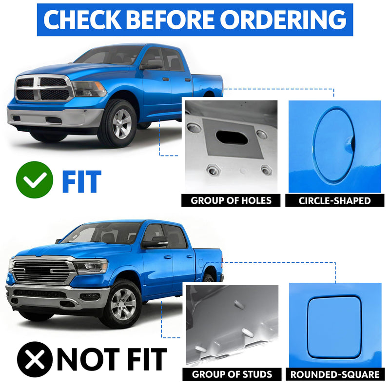 Tyger Auto Compatible with 2010-2026 Ram 2500 3500 | Mega Cab | TG-AM2D20198 | Star Armor Side Step Rails Nerf Bars Running Boards