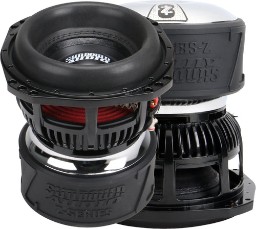 Z8 V.2 Sundown Audio 8" Subwoofer – Dual 2 Ohm, 2000W RMS/4000W Peak, 3" VC, 30mm Xmax, Triple Stack Magnet, Mega-Roll v.2 Surround, Compact Deep Bass SPL Sub